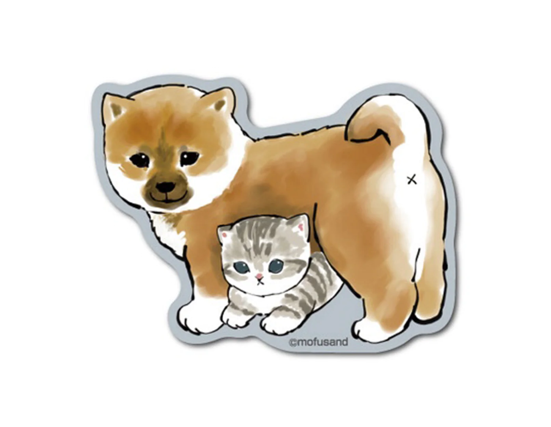 Mofusand Shiba Inu Sticker