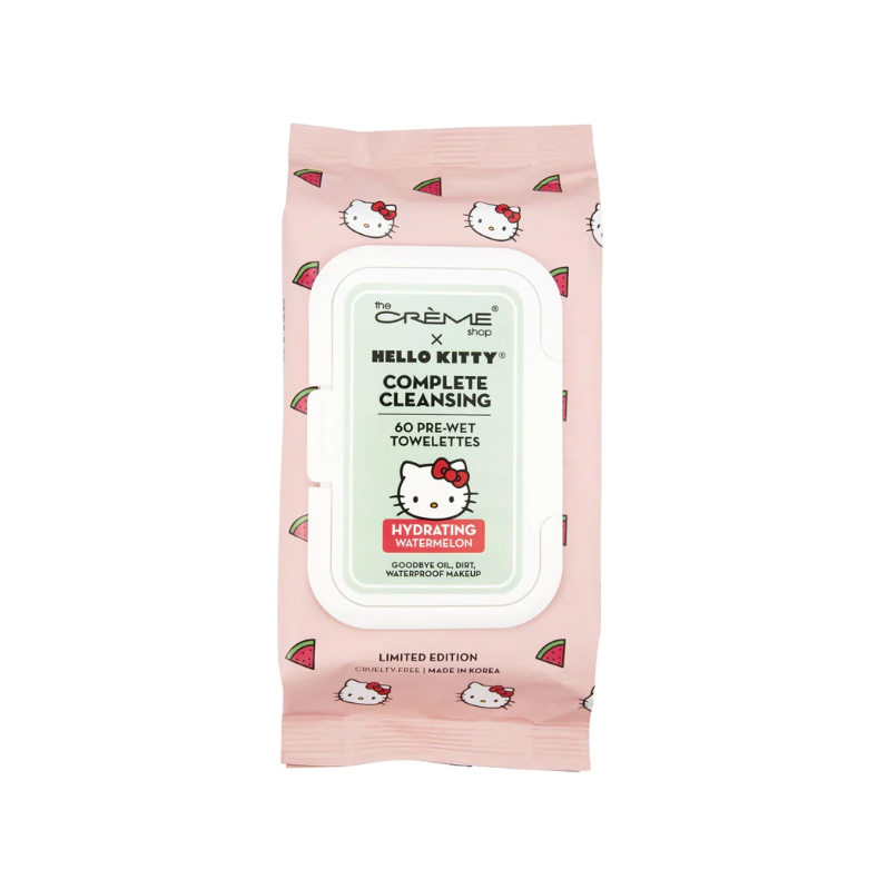 Cleansing Towelettes Hello Kitty - Hydrating Watermelon