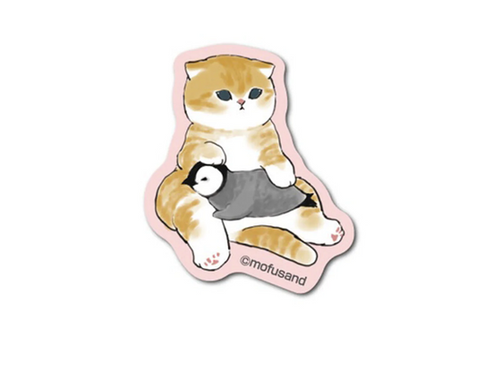 Mofusand Baby Penguin Sticker Small