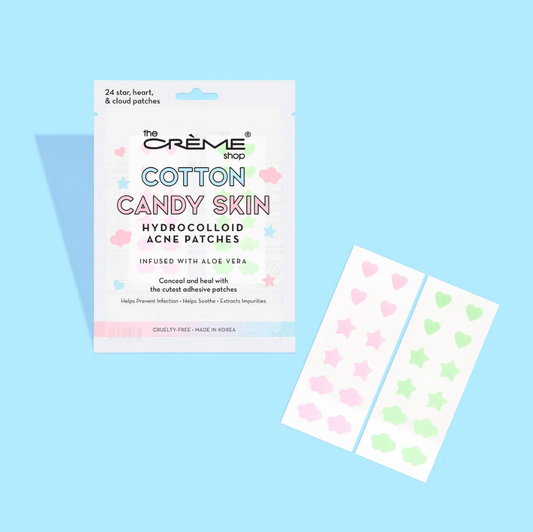 Acne Patches Cotton Candy Skin - Hydrocolloid Aloe Vera