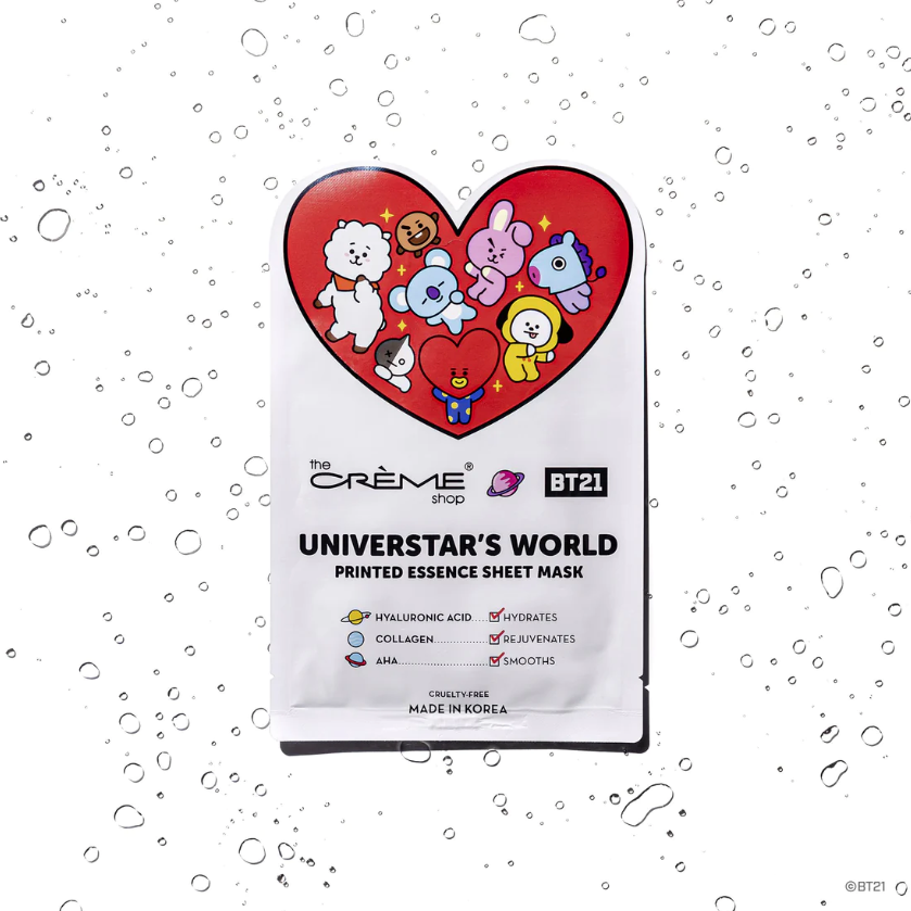 Sheet Mask BT21 Universtar's World