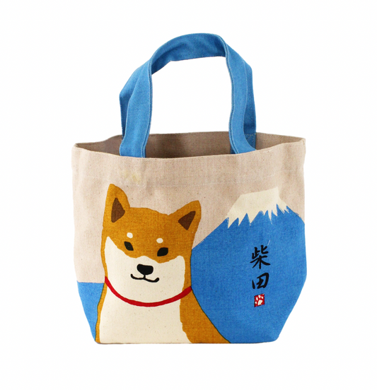 Japanese Shiba Inu Tote Bag Small