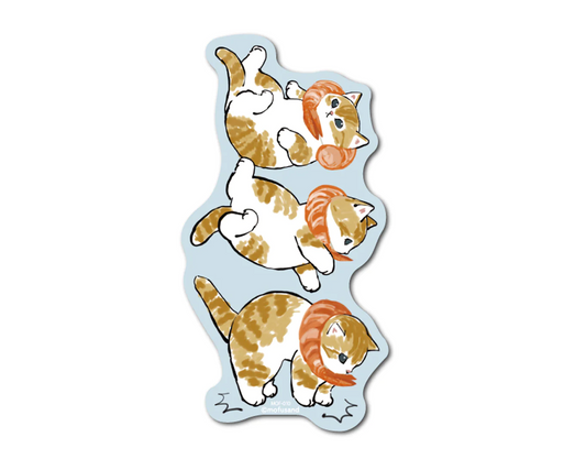 Mofusand Cat Shrimp Sticker