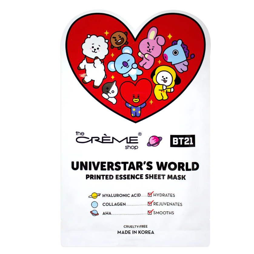 Sheet Mask BT21 Universtar's World