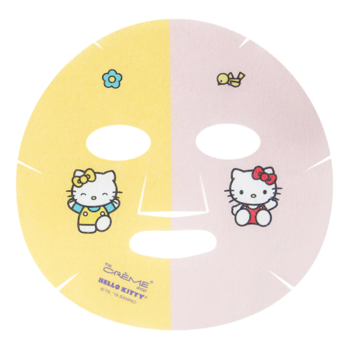 Sheet Mask Hello Kitty & Mimi | Pineapple & Hyaluronic Acid Fusion