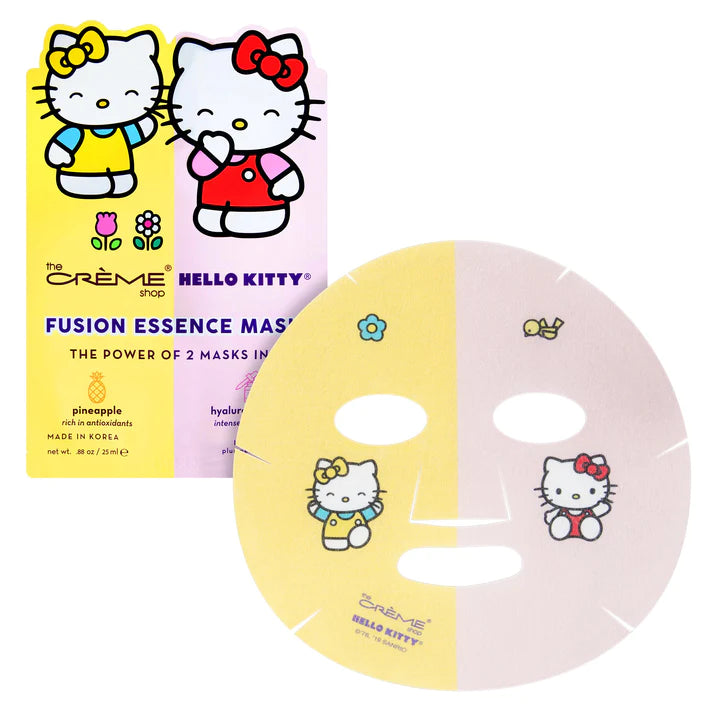 Sheet Mask Hello Kitty & Mimi | Pineapple & Hyaluronic Acid Fusion