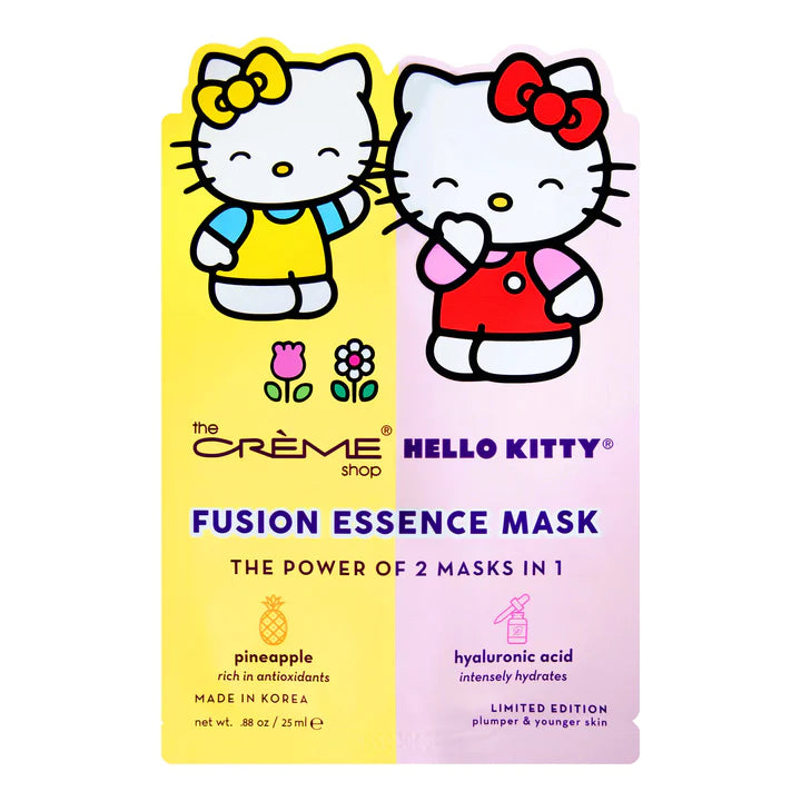 Sheet Mask Hello Kitty & Mimi | Pineapple & Hyaluronic Acid Fusion